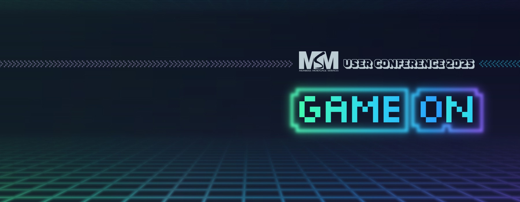 MMS 2025 User Conference Game On Banner